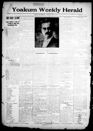 Yoakum Weekly Herald (Yoakum, Tex.), Vol. 17, No. 46, Ed. 1 Thursday, September 18, 1913