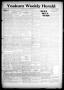 Thumbnail image of item number 1 in: 'Yoakum Weekly Herald (Yoakum, Tex.), Vol. 18, No. 19, Ed. 1 Thursday, March 19, 1914'.