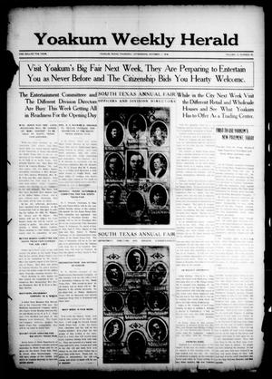 Yoakum Weekly Herald (Yoakum, Tex.), Vol. 19, No. [48], Ed. 1 Thursday, October 1, 1914