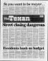 Thumbnail image of item number 1 in: 'The Texan (Bellaire, Tex.), Vol. 32, No. 03, Ed. 1 Wednesday, September 18, 1985'.