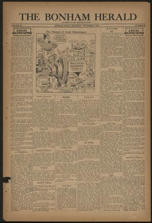 The Bonham Herald (Bonham, Tex.), Vol. 6, No. 16, Ed. 1 Thursday, November 3, 1932
