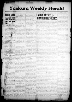 Yoakum Weekly Herald (Yoakum, Tex.), Vol. 17, No. 44, Ed. 1 Thursday, September 4, 1913