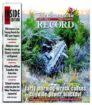 The Canadian Record (Canadian, Tex.), Vol. 123, No. 48, Ed. 1 Thursday, November 28, 2013