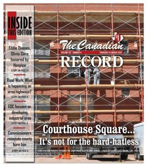 Primary view of object titled 'The Canadian Record (Canadian, Tex.), Vol. 122, No. 11, Ed. 1 Thursday, March 15, 2012'.