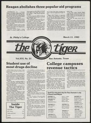The Tiger (San Antonio, Tex.), Vol. 16, No. 21, Ed. 1 Friday, March 11, 1983