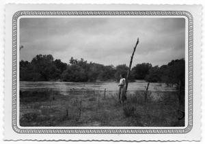 Primary view of object titled '[Maxine Watts at Cibolo Creek]'.