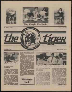 The Tiger (San Antonio, Tex.), Vol. 24, No. 5, Ed. 1 Monday, March 31, 1986