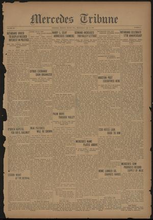 Mercedes Tribune (Mercedes, Tex.), Vol. 9, No. 2, Ed. 1 Wednesday, February 22, 1922