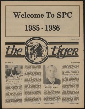 The Tiger (San Antonio, Tex.), Vol. 24, No. 1, Ed. 1 Friday, September 27, 1985