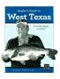 Pamphlet: Angler's Guide to West Texas: From San Angelo to El Paso