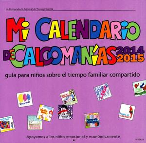 Mi Calendario De Calcomanías 2014-2015