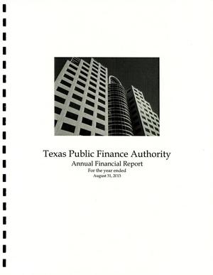 Texas Public Finance Authority Annual Financial Report: 2013