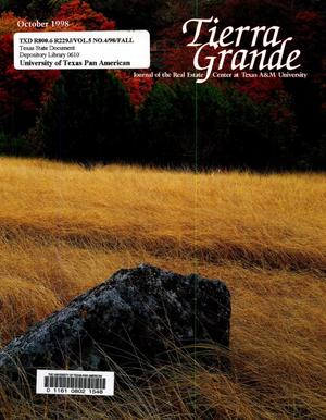Tierra Grande, Volume 5, Number 4, Fall 1998
