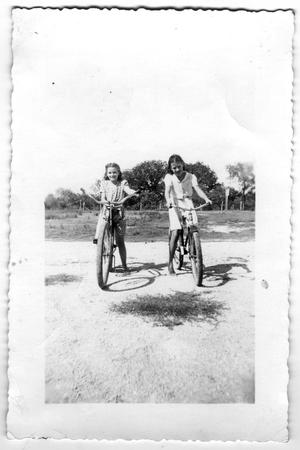[Two Girls on Bicycles]