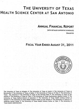 Primary view of object titled 'University of Texas Health Science Center at San Antonio Annual Financial Report: 2011'.