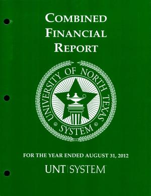 Primary view of object titled 'University of North Texas System Annual Financial Report: 2012'.
