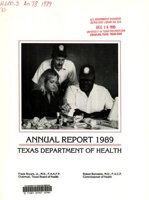 Primary view of object titled 'Texas Department of Health Annual Report: 1989'.