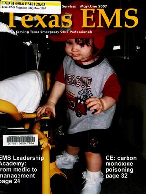 Primary view of object titled 'Texas EMS Magazine, Volume 28, Number 3, May/June 2007'.