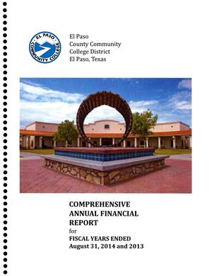 El Paso County Community College Annual Financial Report: 2013 and 2014