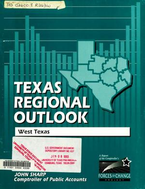 Primary view of object titled 'Texas Regional Outlook, 1992: West Texas Region'.