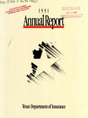 Texas Department of Insurance Annual Report: 1991