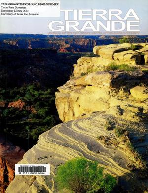 Tierra Grande, Volume 9, Number 3, July 2002