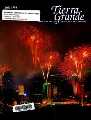 Tierra Grande, Volume 5, Number 3, July 1998