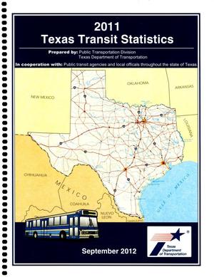 Primary view of object titled 'Texas Transit Statistics: 2011'.