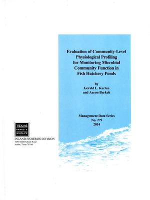 Evaluation of Community-Level Physiological Profiling for Monitoring Microbial Community Function in Fish Hatchery Ponds