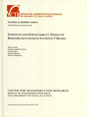 Strength and Serviceability Design of Reinforced Concrete Inverted-T Beams