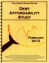 Text: Debt Affordability Study February 2012