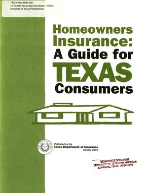 Homeowners Insurance: A Guide for Texas Consumers