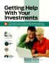 Text: Getting Help with Your Investments