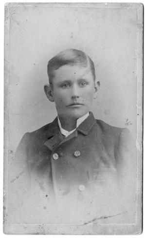 Primary view of [Portrait of a Boy in a Double Breasted Coat]
