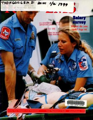 Primary view of object titled 'Texas EMS Magazine, Volume 20, Number 1, January/February 1999'.