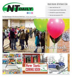 NT Daily (Denton, Tex.), Vol. 104, No. 02, Ed. 1 Thursday, January 22, 2015