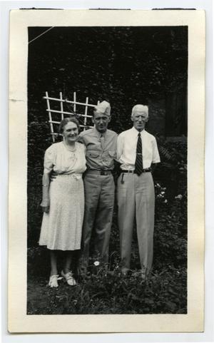 [Photograph of William Jenkins and Older Couple]