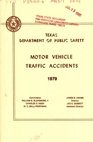 Motor Vehicle Traffic Accidents: 1979