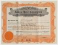 Primary view of [Abilene Hotel Corporation Stock Certificate]