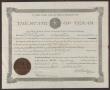 Thumbnail image of item number 1 in: '[Certificate of Appointment of K.K. Legett as Member of Board of Directors]'.