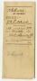 Thumbnail image of item number 1 in: '[Deed Transfer from W. E. Beck to J. W. Lotspeich]'.