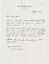 Primary view of [Letter to Mrs. Jones - May 9, 1970]