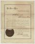 Thumbnail image of item number 1 in: '[Certificate for Appointing K.K. Legett as an Elector]'.