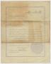 Thumbnail image of item number 2 in: '[Certificate for Appointing K.K. Legett as an Elector]'.