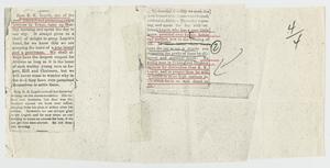 Primary view of object titled '[Newspaper Clippings About K.K. Legett]'.