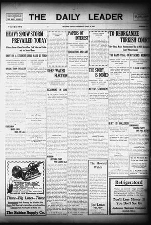 The Daily Leader (Orange, Tex.), Vol. 2, No. 56, Ed. 1 Thursday, April 29, 1909