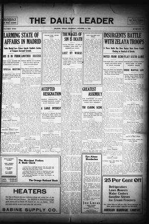 The Daily Leader (Orange, Tex.), Vol. 2, No. 197, Ed. 1 Thursday, October 14, 1909