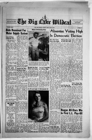 The Big Lake Wildcat (Big Lake, Tex.), Vol. 33, No. 30, Ed. 1 Thursday, July 24, 1958