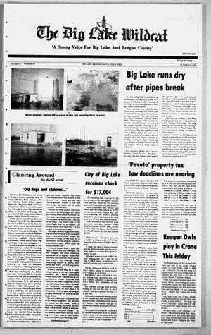 The Big Lake Wildcat (Big Lake, Tex.), Vol. 54, No. 40, Ed. 1 Thursday, October 4, 1979