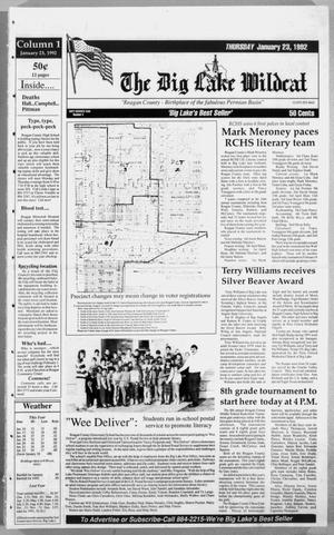 The Big Lake Wildcat (Big Lake, Tex.), Vol. SIXTY SEVENTH YEAR, No. 4, Ed. 1 Thursday, January 23, 1992